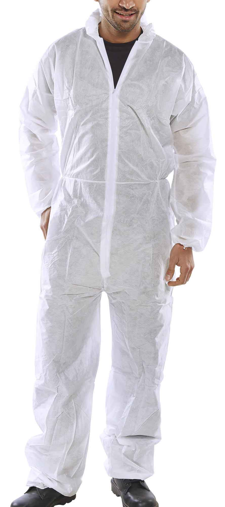 Beeswift PDBSH Polyprop Disposable Boilersuit