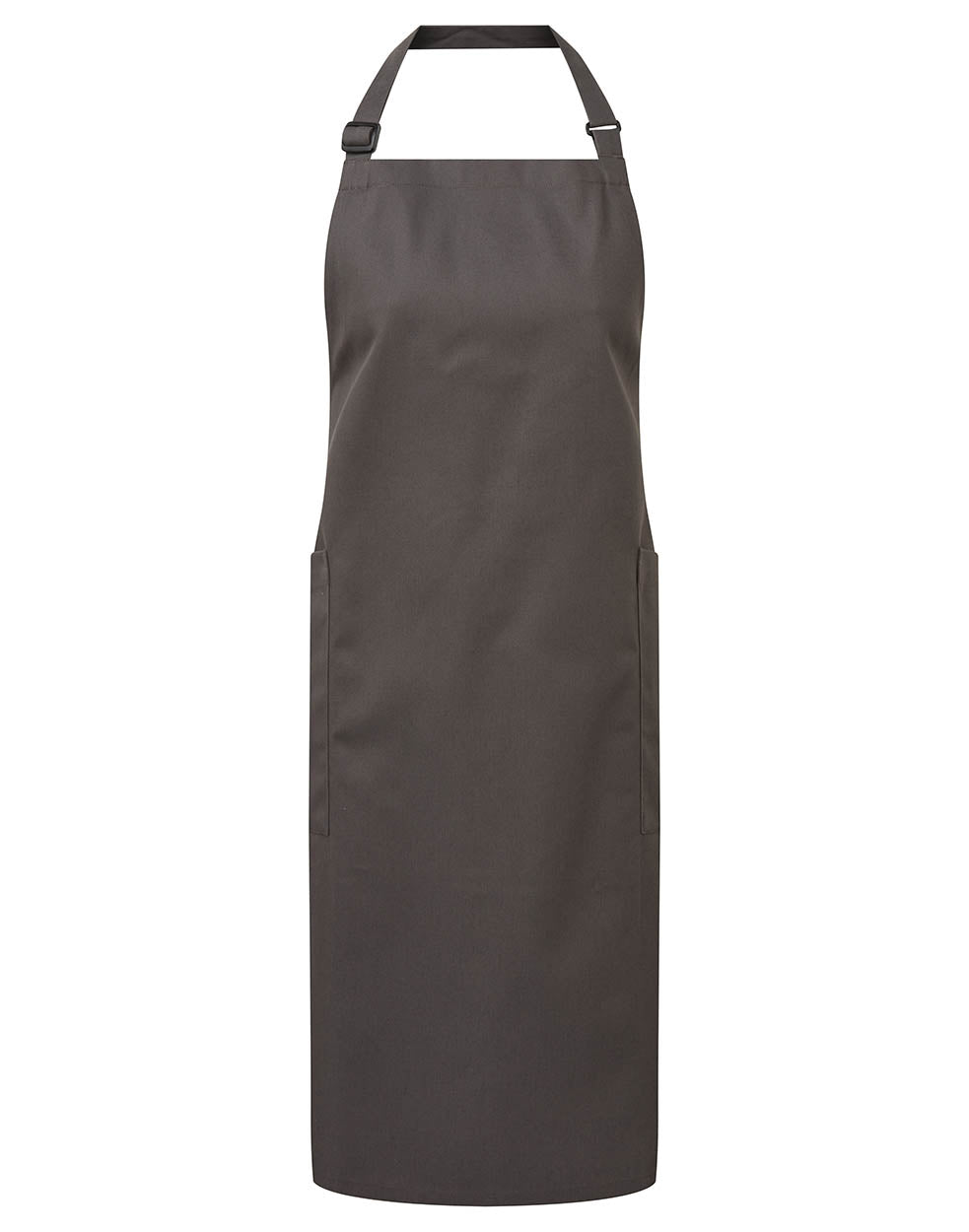 Premier PR120 Recycled polyester and cotton bib apron, organic and Fairtrade certified