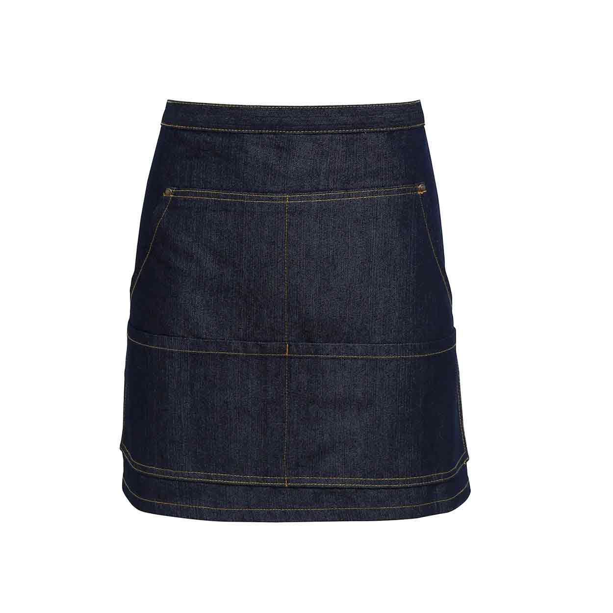Premier PR125 Jeans stitch denim waist apron