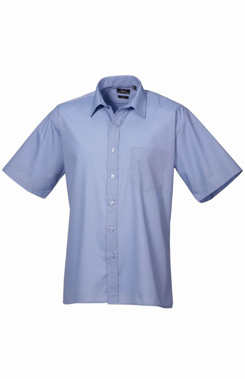 Premier PR202 Short Sleeve Poplin Shirt