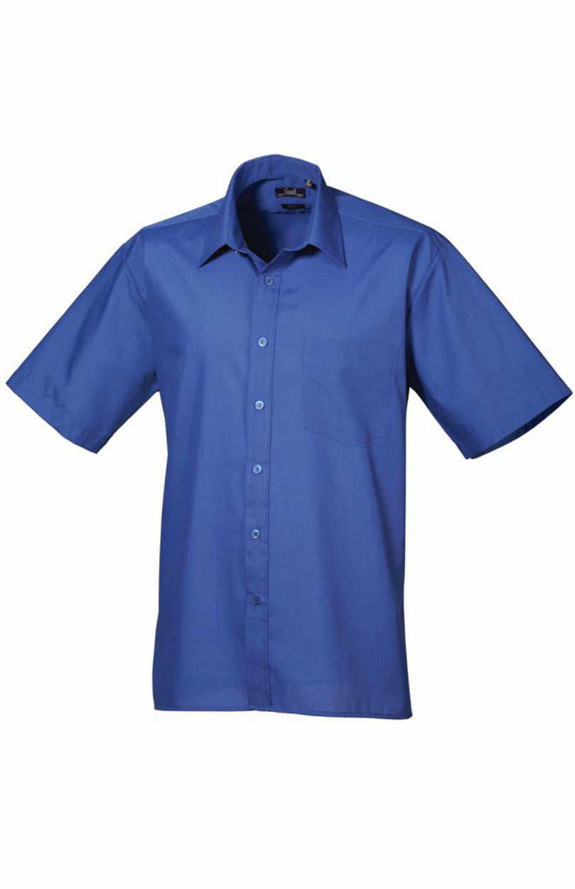 Premier PR202 Short Sleeve Poplin Shirt
