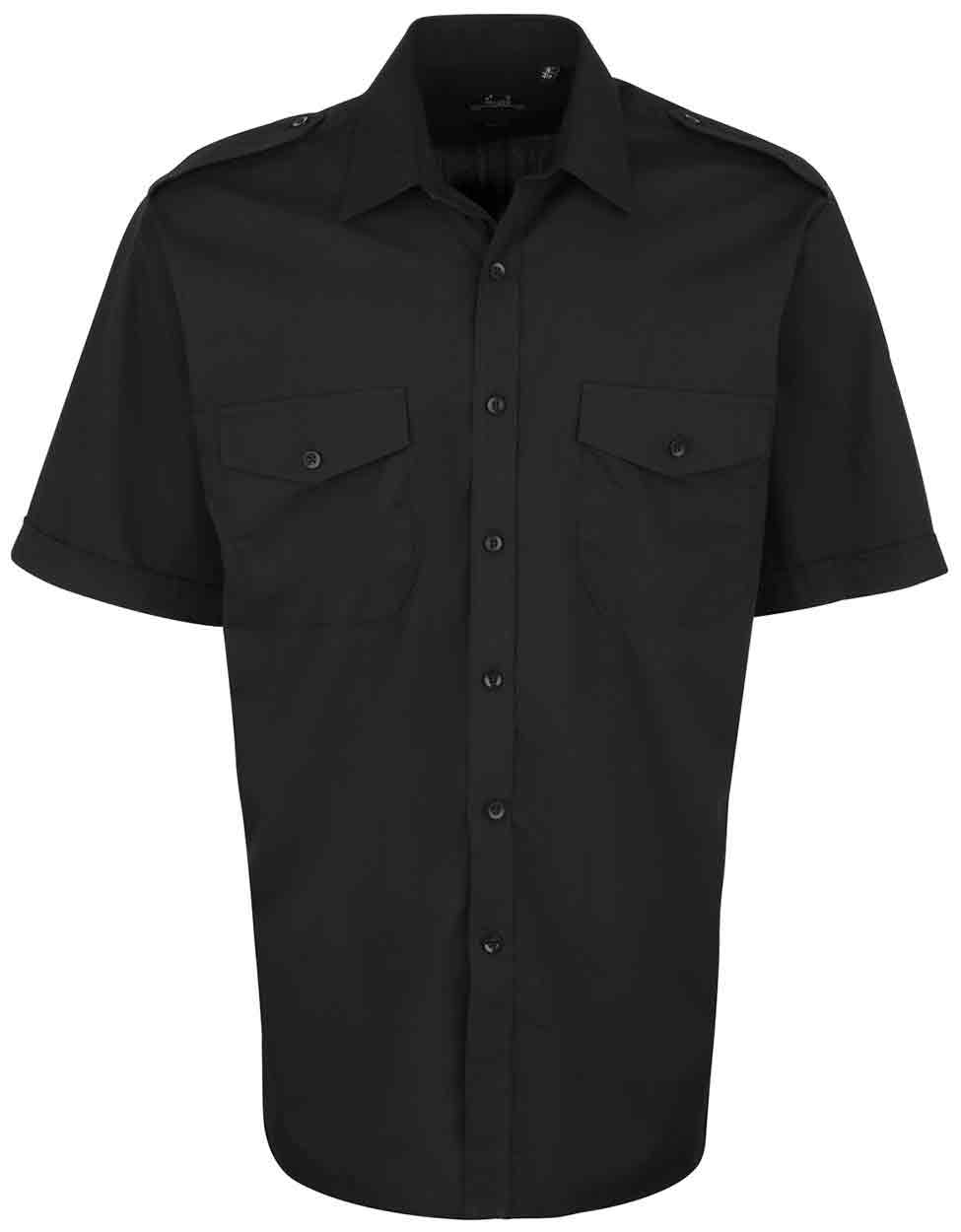 Premier PR212 Pilot Short Sleeve Shirt