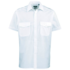 Premier PR212 Pilot Short Sleeve Shirt