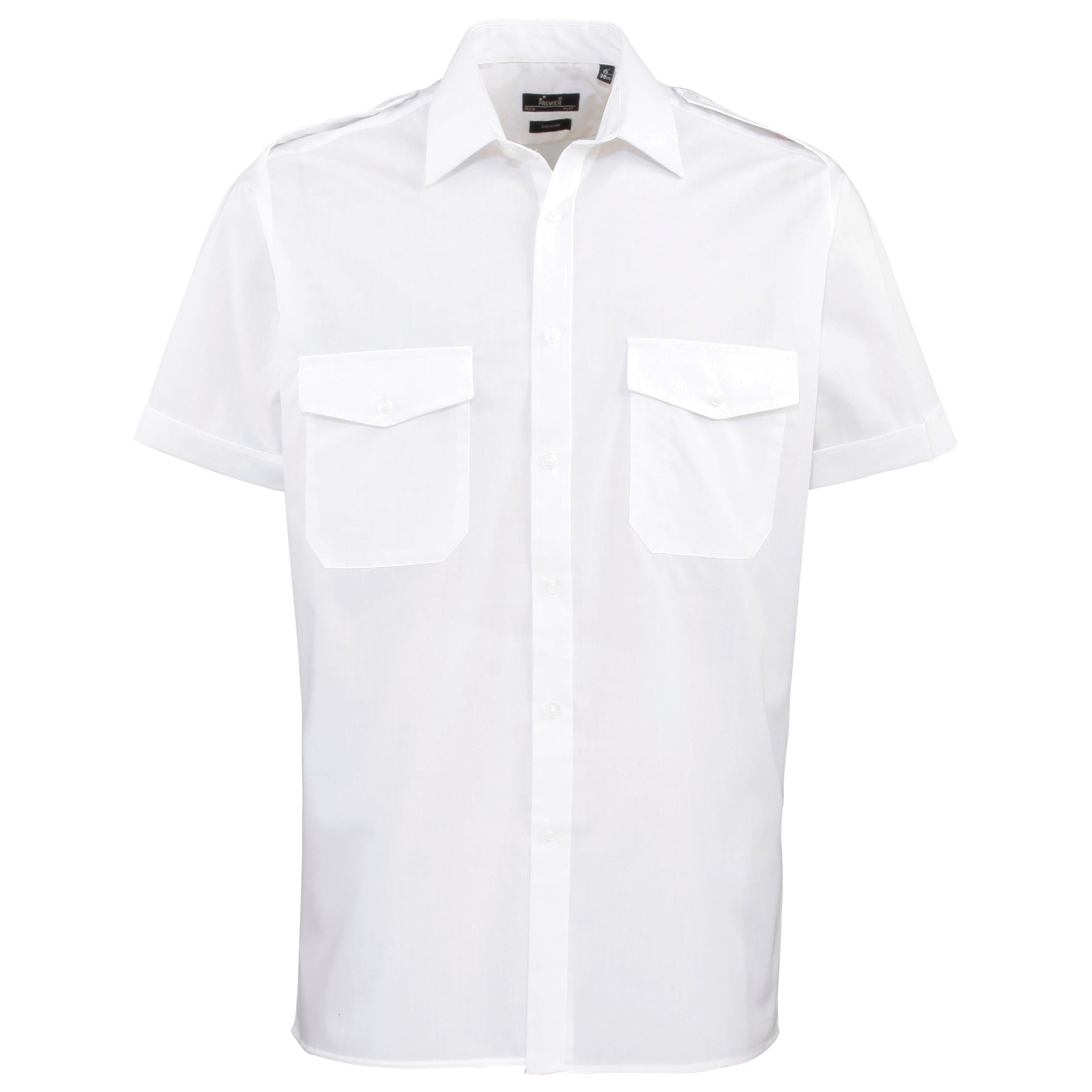 Premier PR212 Pilot Short Sleeve Shirt