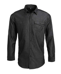 Premier PR222 Jeans stitch denim shirt