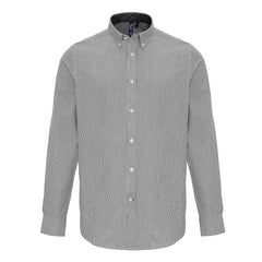 Premier PR238 Cotton-rich Oxford stripes shirt