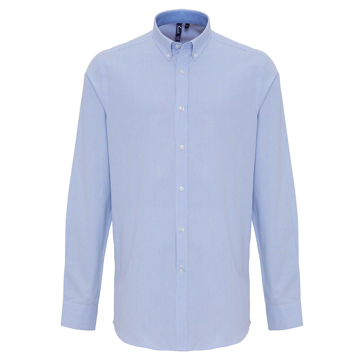 Premier PR238 Cotton-rich Oxford stripes shirt