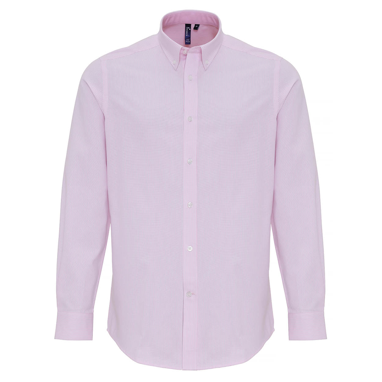 Premier PR238 Cotton-rich Oxford stripes shirt