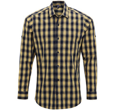 Premier PR250 Mulligan check cotton long sleeve shirt