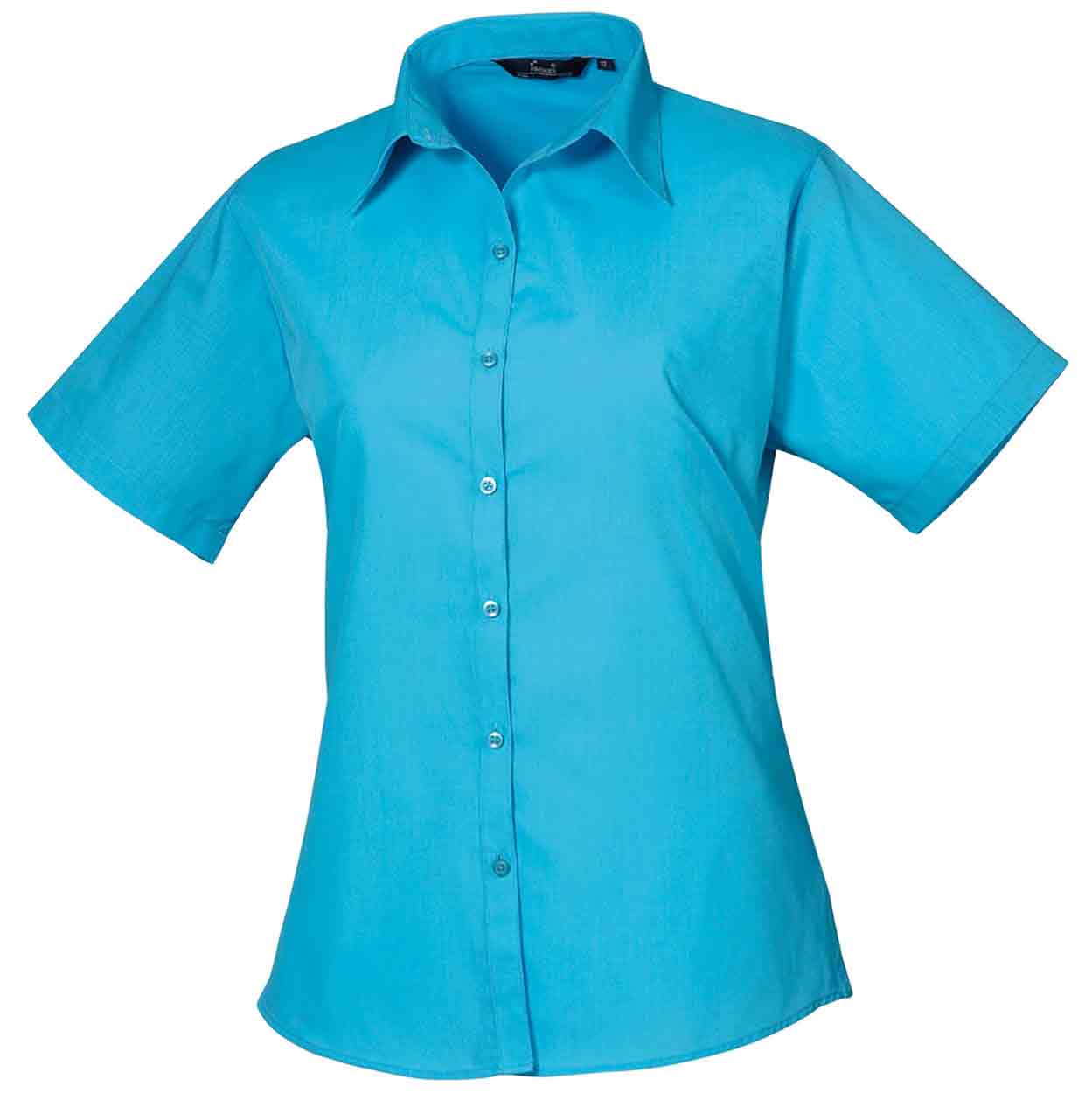 Premier PR302 Ladies Short Sleeve Poplin Blouse