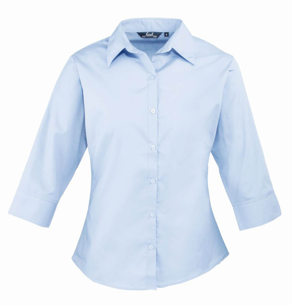 Premier PR305 Ladies 3/4 Sleeve Poplin Blouse