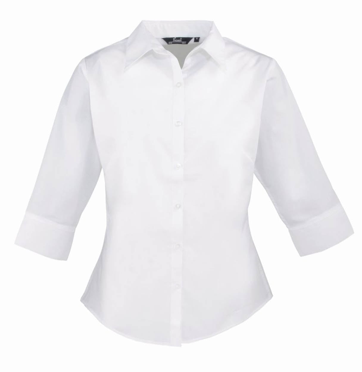 Premier PR305 Ladies 3/4 Sleeve Poplin Blouse