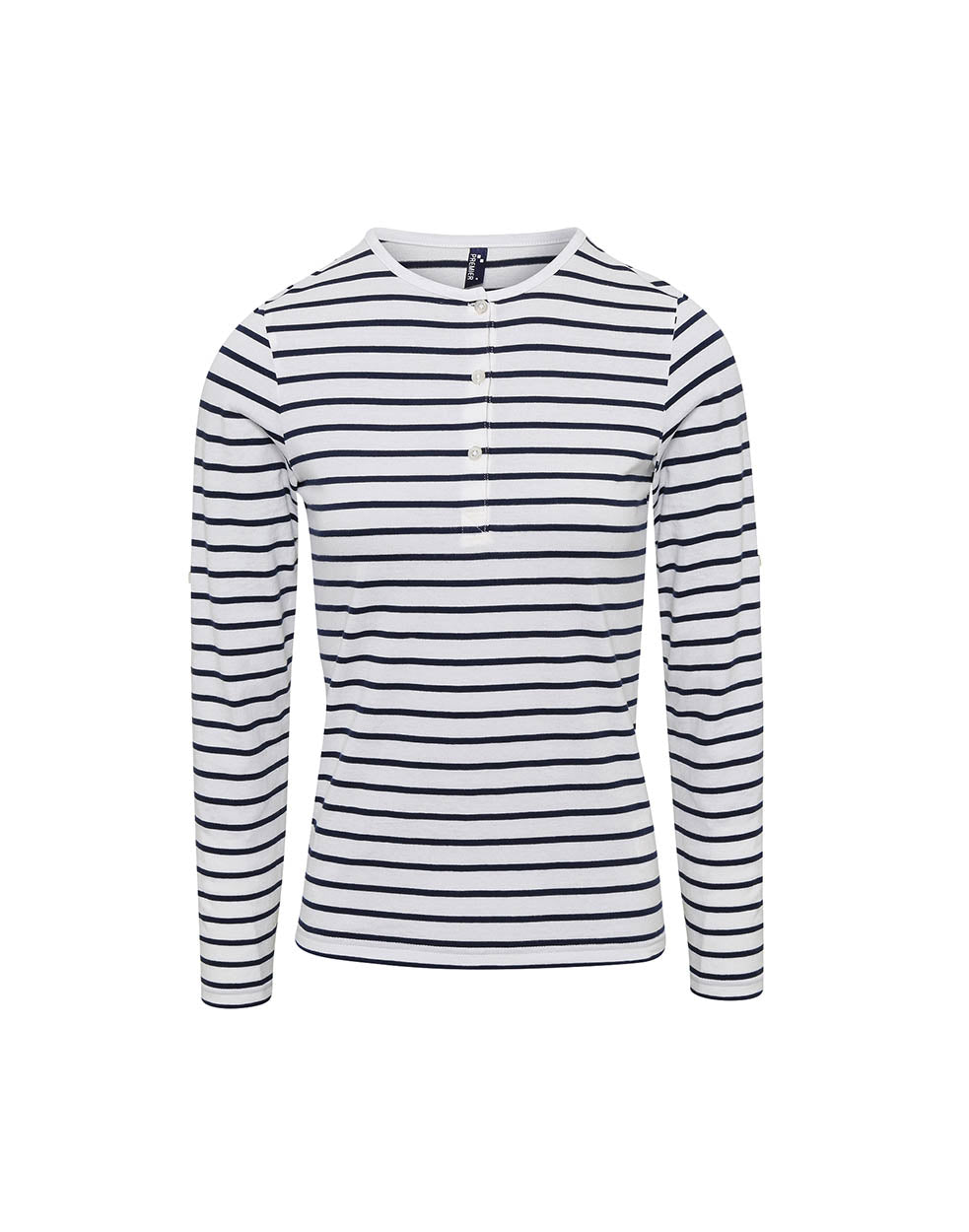 Premier PR318 Women's Long John roll-sleeve tee