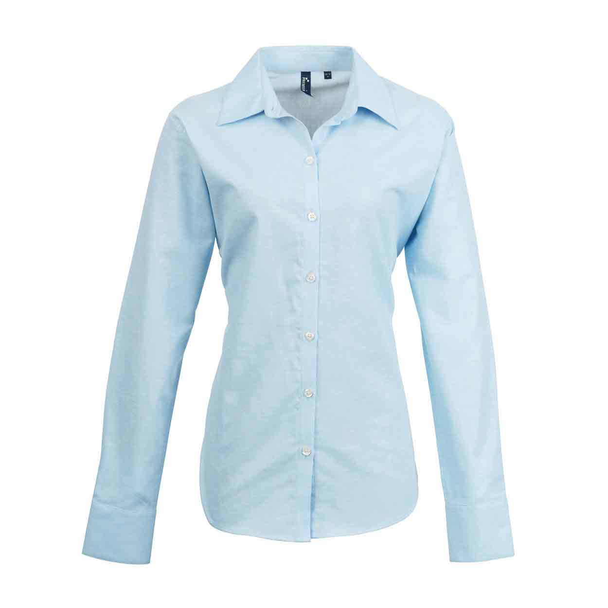 Premier PR334 Ladies Signature Long Sleeve Oxford Shirt