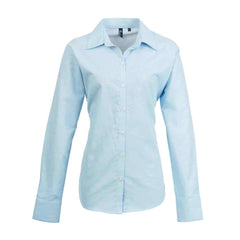 Premier PR334 Ladies Signature Long Sleeve Oxford Shirt