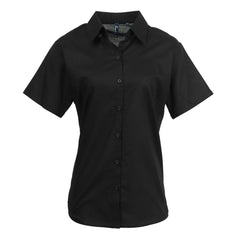 Premier PR336 Ladies Signature Short Sleeve Oxford Shirt