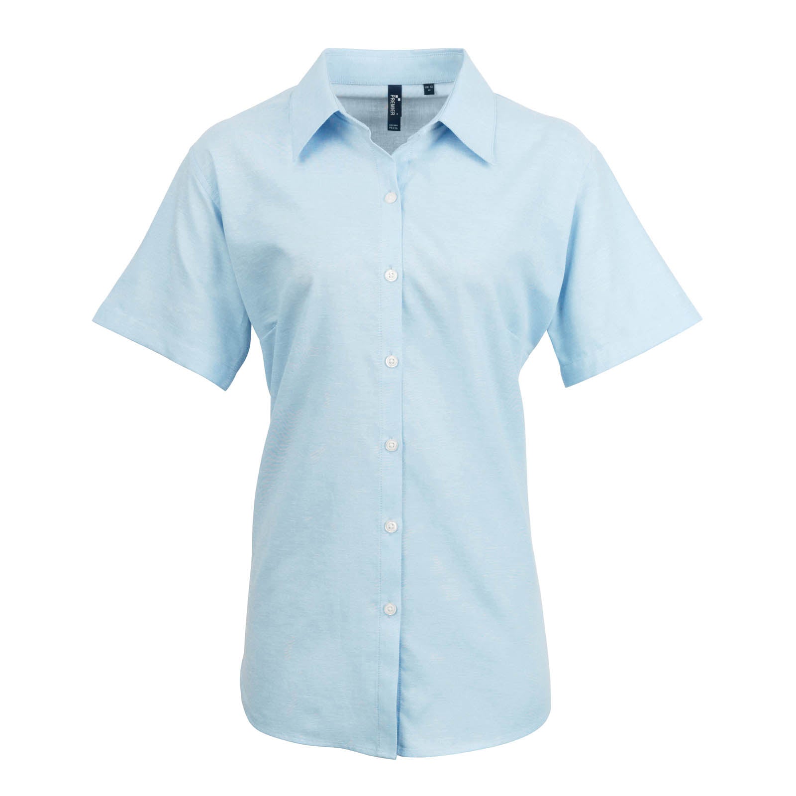 Premier PR336 Ladies Signature Short Sleeve Oxford Shirt