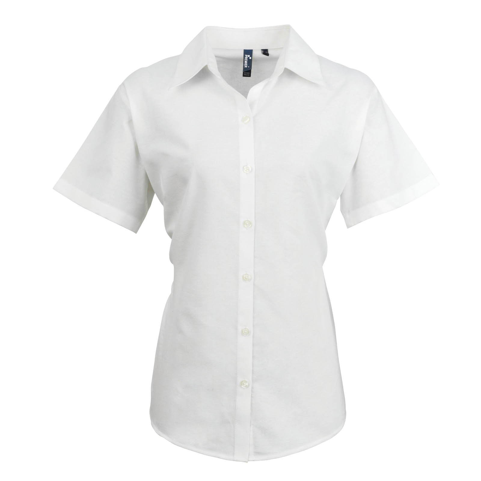 Premier PR336 Ladies Signature Short Sleeve Oxford Shirt