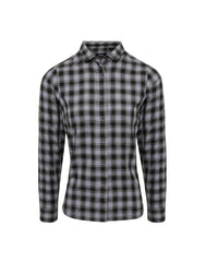 Premier PR350 Women's Mulligan check cotton long sleeve shirt