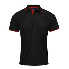 Premier PR618 Contrast Coolchecker polo