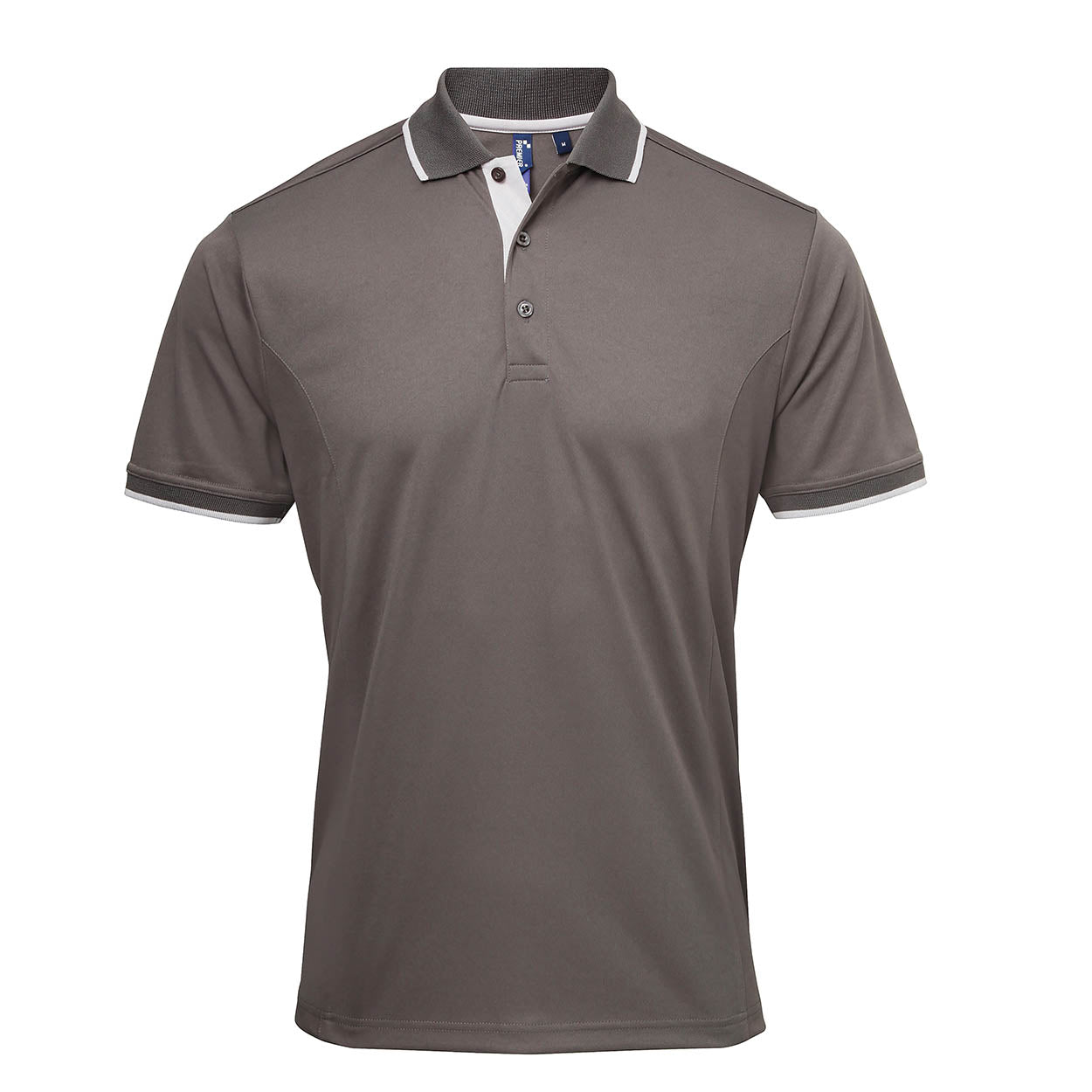 Premier PR618 Contrast Coolchecker polo