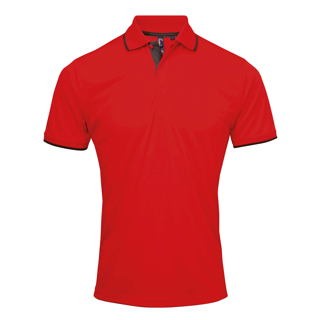 Premier PR618 Contrast Coolchecker polo
