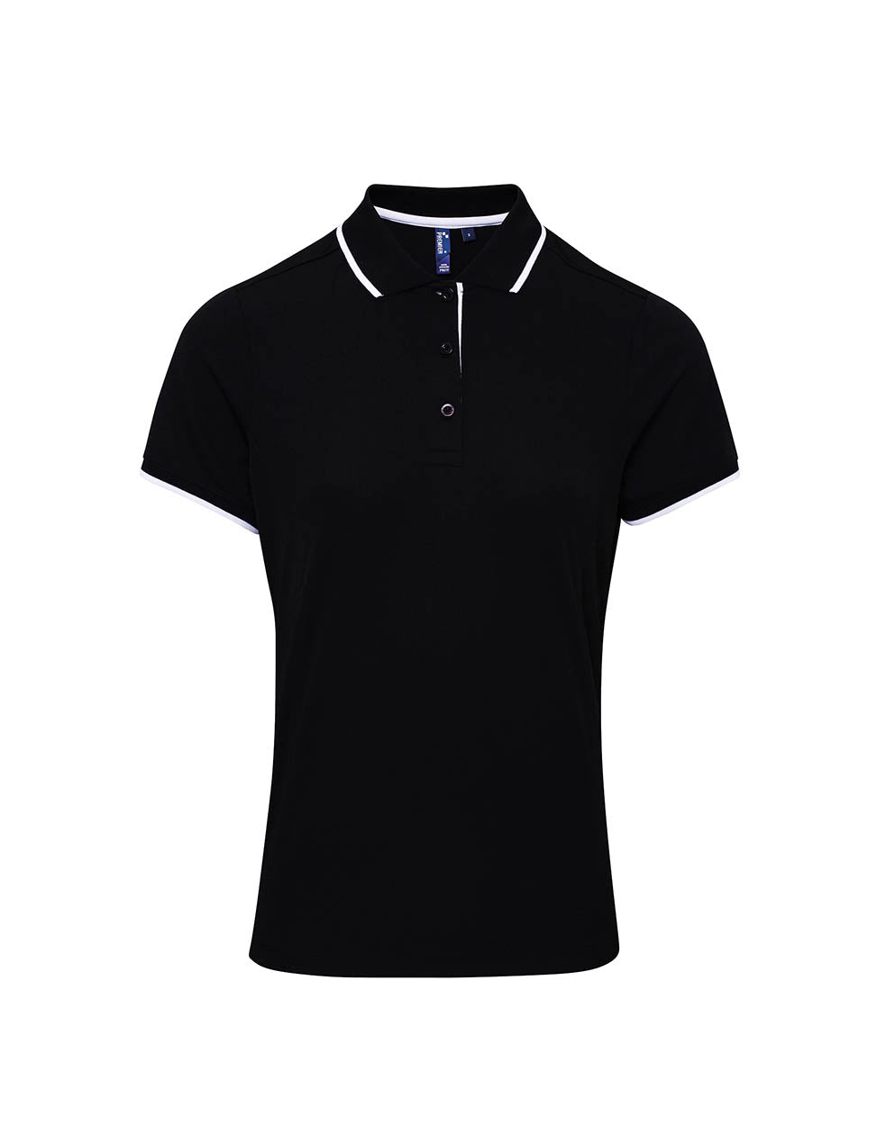 Premier PR619 Women's contrast Coolchecker polo