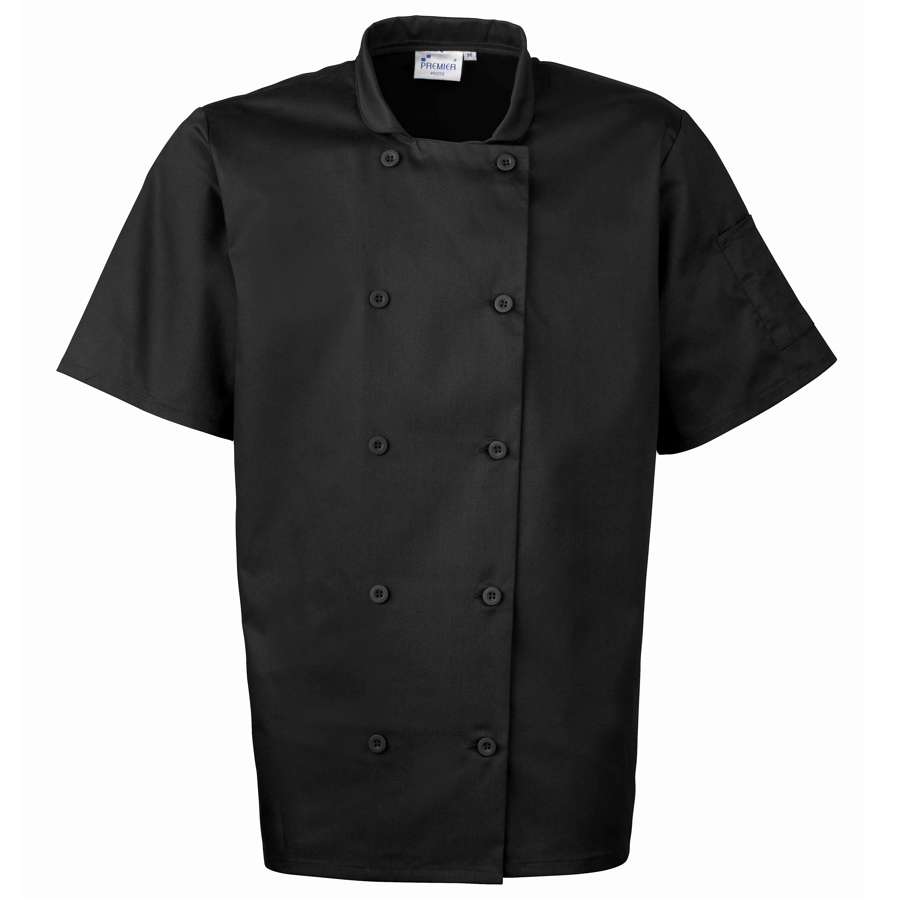 Premier PR656 Short Sleeve Chefs Jacket