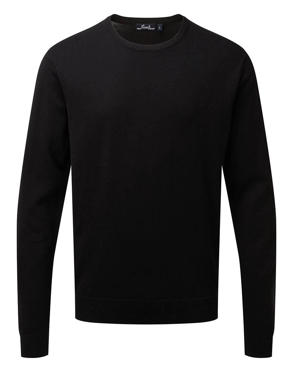 Premier PR692 Crew neck cotton-rich knitted sweater