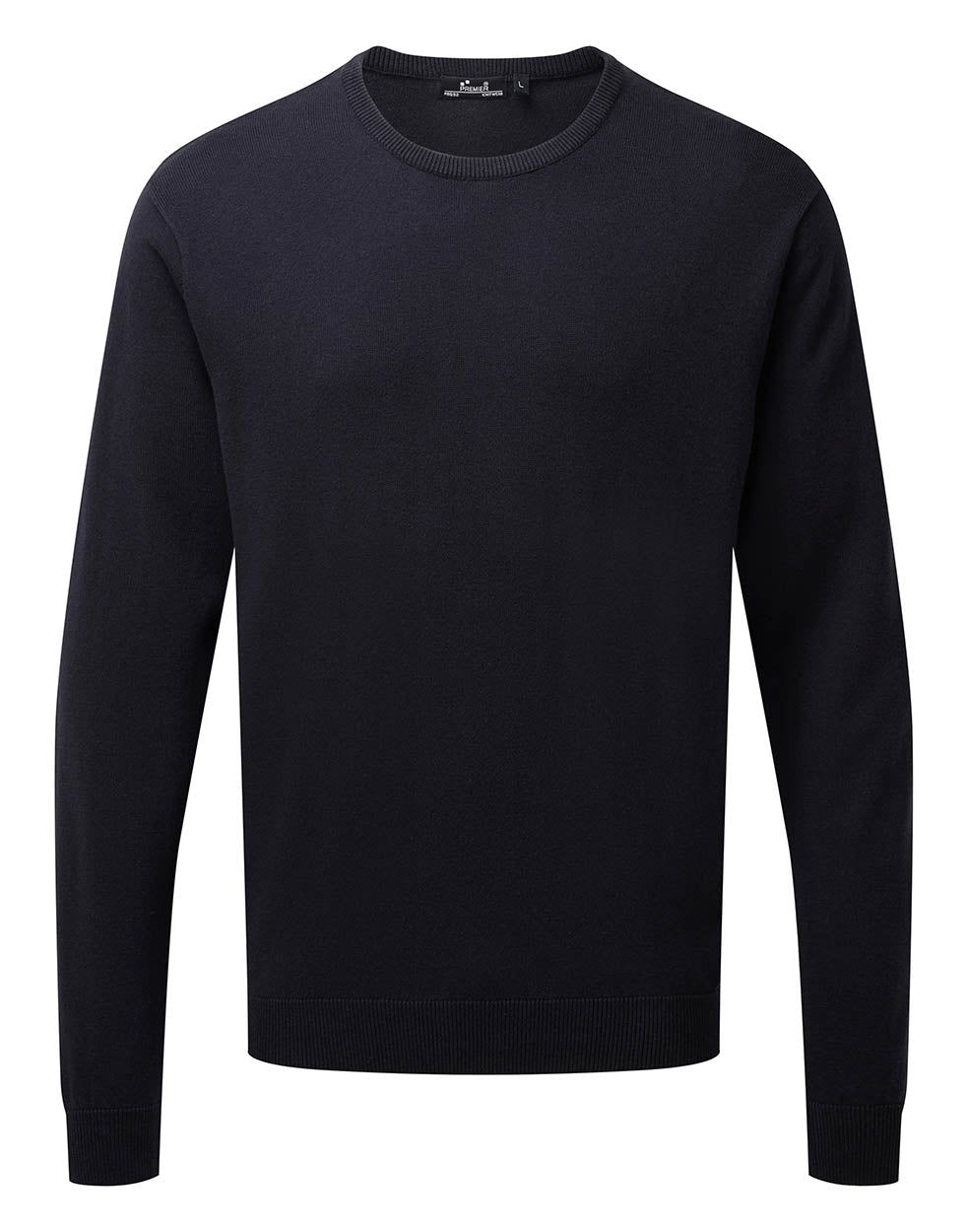Premier PR692 Crew neck cotton-rich knitted sweater