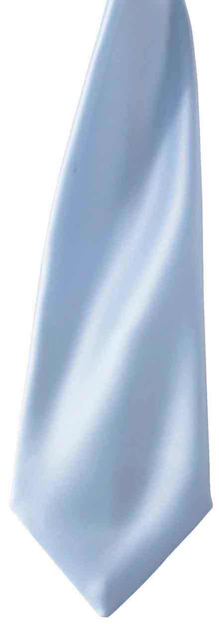 Premier PR755 'Colours' satin clip tie