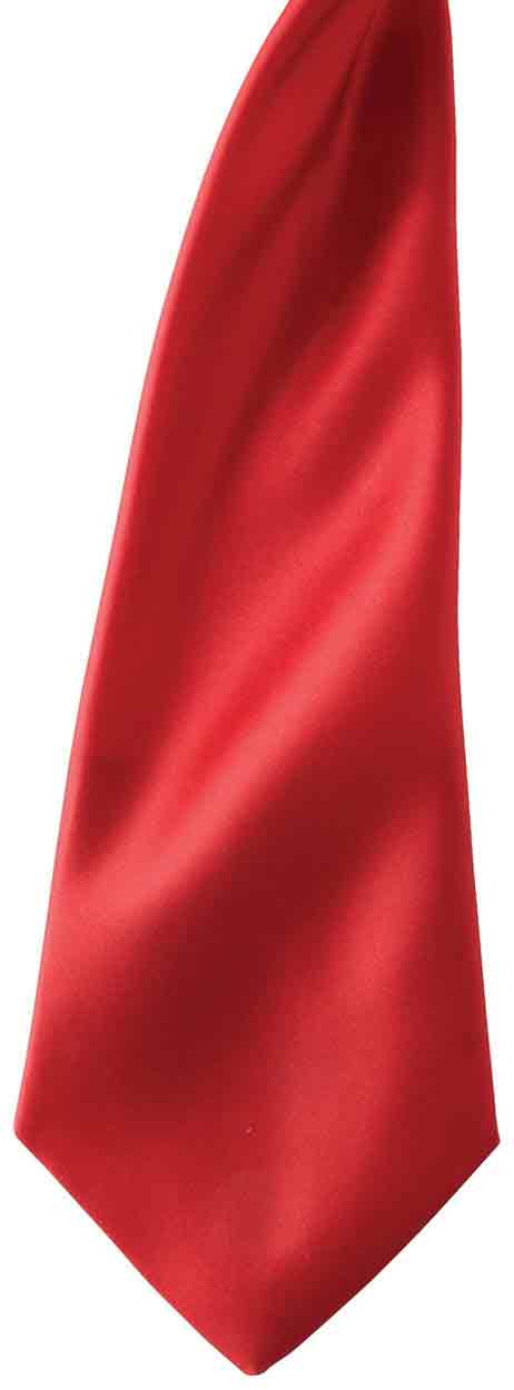 Premier PR755 'Colours' satin clip tie