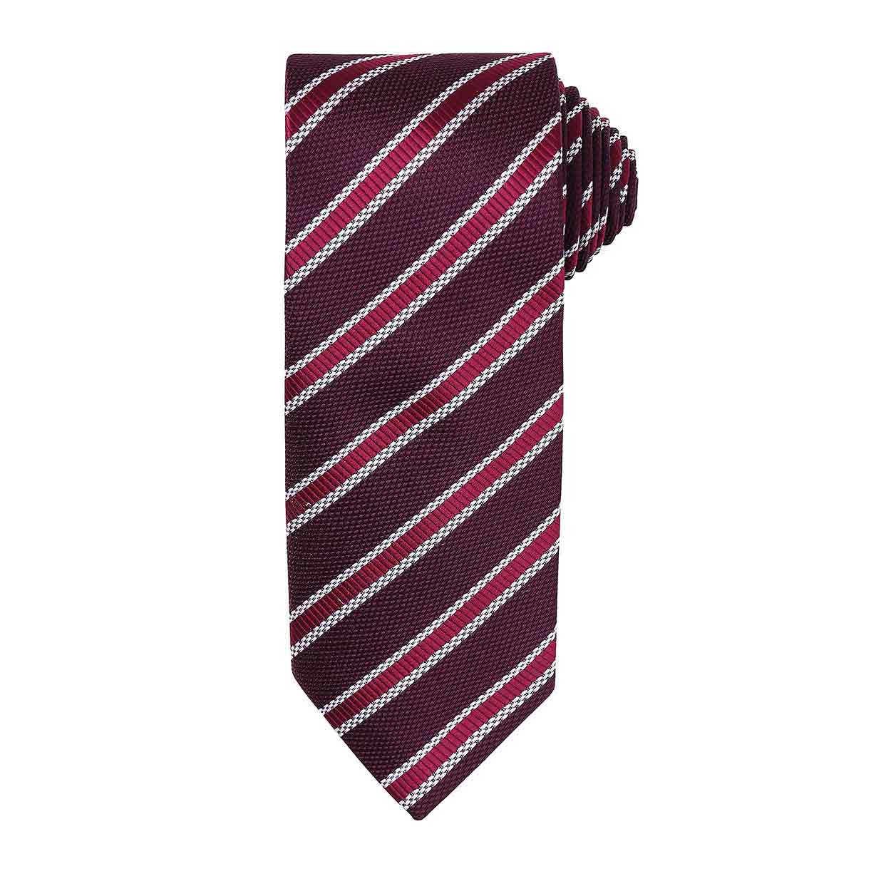 Premier PR783 Waffle stripe tie
