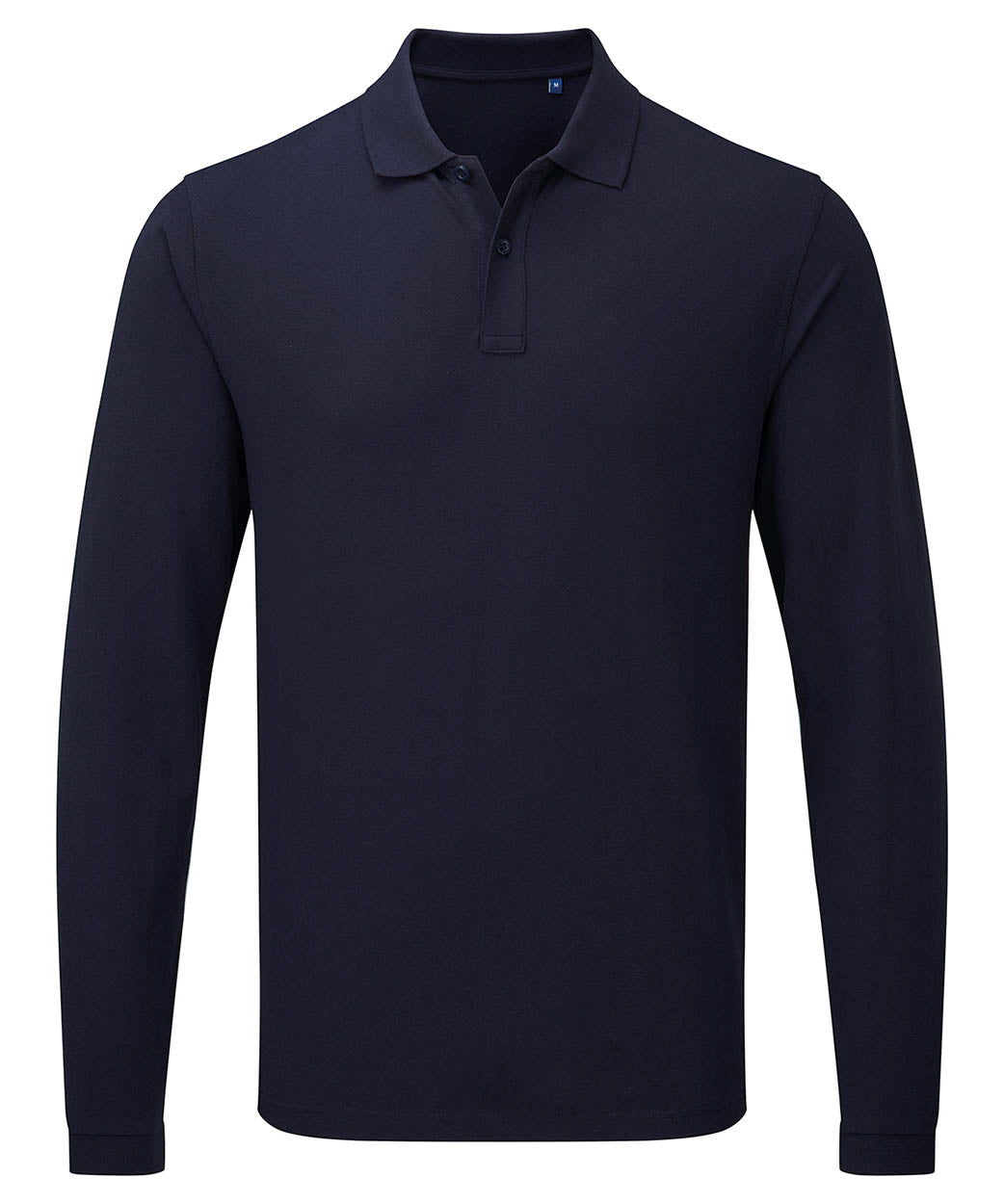 Premier PR997 Unisex long sleeve polo shirt, powered by HeiQ Viroblock