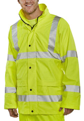 Beeswift PUJ471 Super Unlined Breathable Hi-Viz Jacket