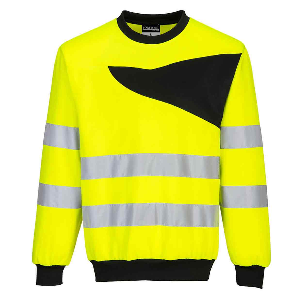 Portwest PW277 Hi-Vis Crewneck Sweatshirt