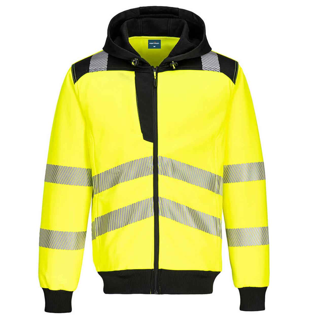 Portwest PW327 PW3 Hi-Vis Zip Hoodie