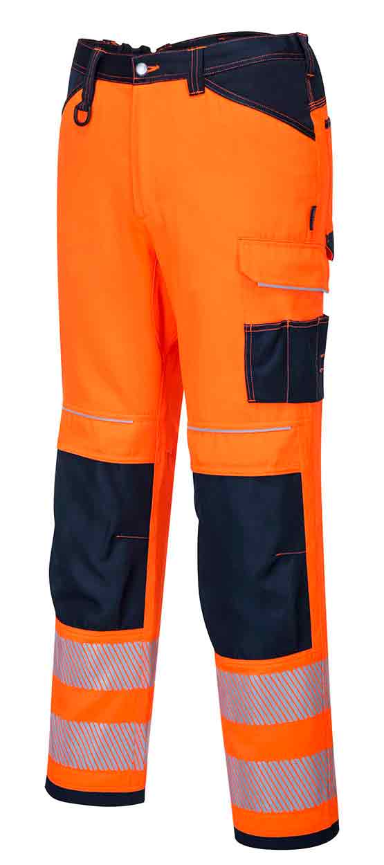 Portwest PW340 PW3 Hi-Vis Work Trousers
