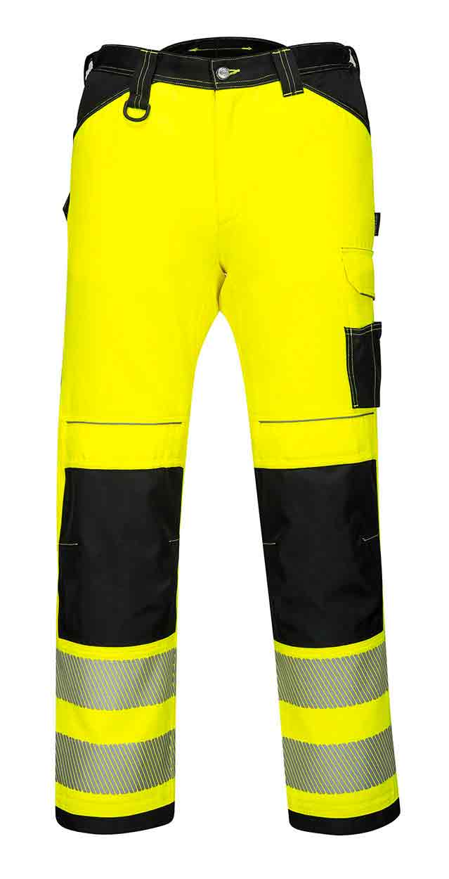 Portwest PW340 PW3 Hi-Vis Work Trousers