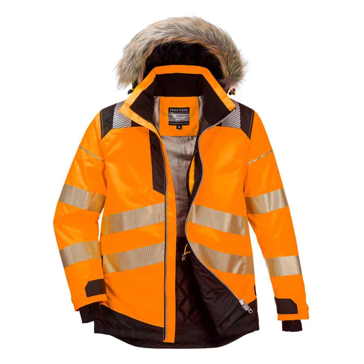 Portwest PW369 Hi-Vis Parka Jacket