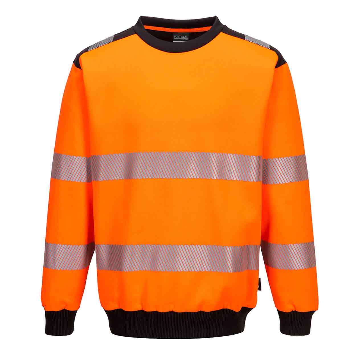Portwest PW379 Hi-Vis Crewneck Sweatshirt