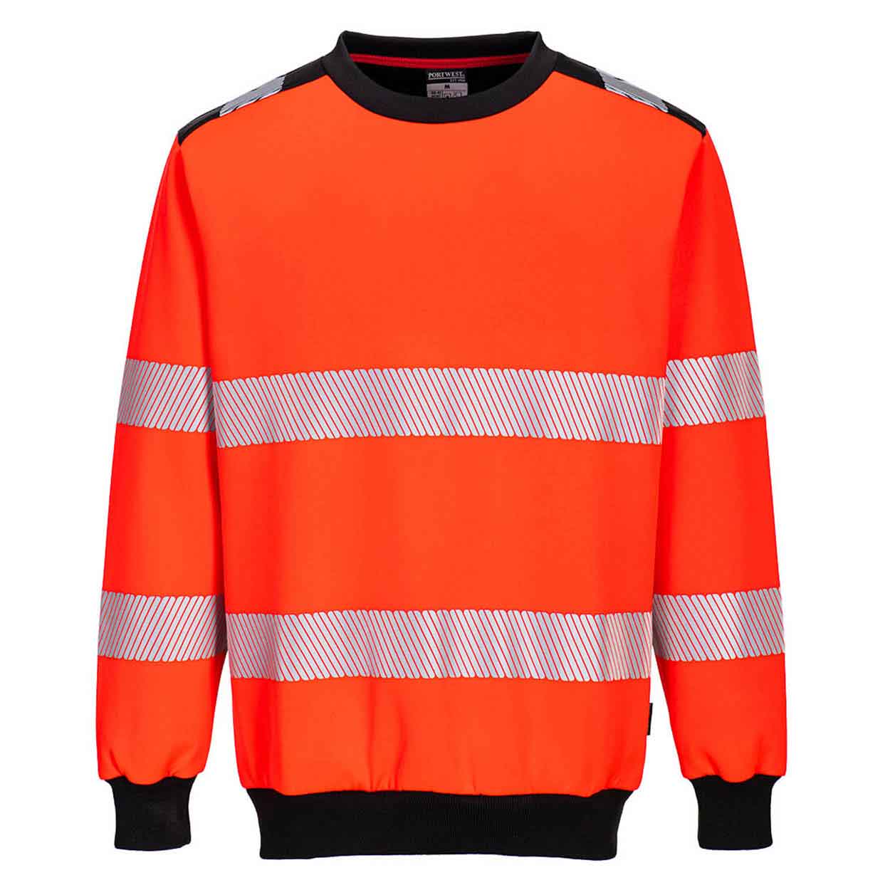 Portwest PW379 Hi-Vis Crewneck Sweatshirt