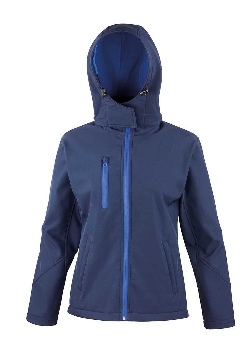 Result R230F Women's Core Tx Performance Hooded Softshell Jacket