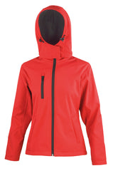 Result R230F Women's Core Tx Performance Hooded Softshell Jacket