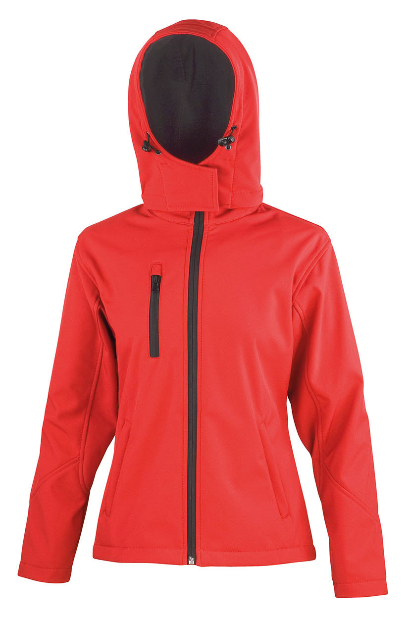 Result R230F Women's Core Tx Performance Hooded Softshell Jacket