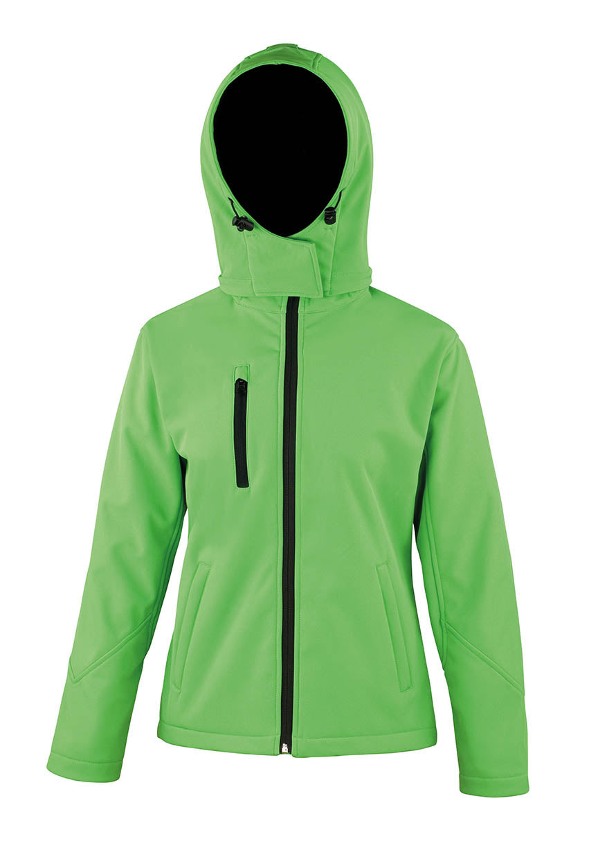 Result R230F Women's Core Tx Performance Hooded Softshell Jacket