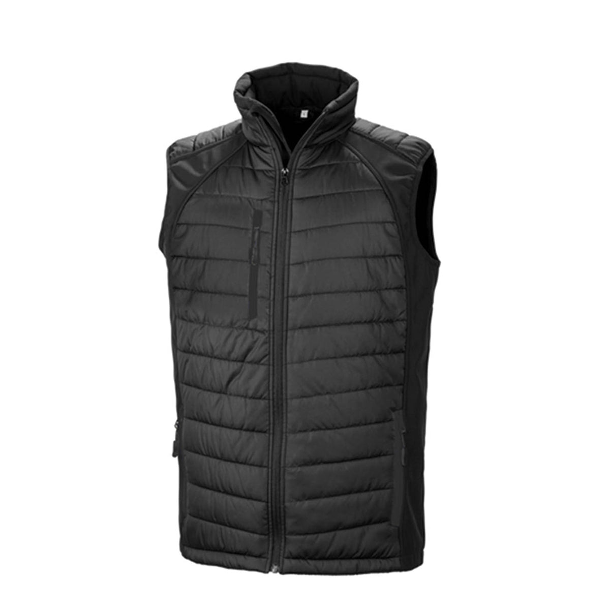 Result R238X Black compass padded softshell gilet