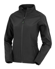 Result Genuine Recycled R901F Women's recycled 2-layer printable softshell jacket