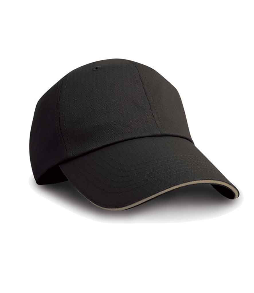 Result RC38X Herringbone Cap With Sandwich Peak