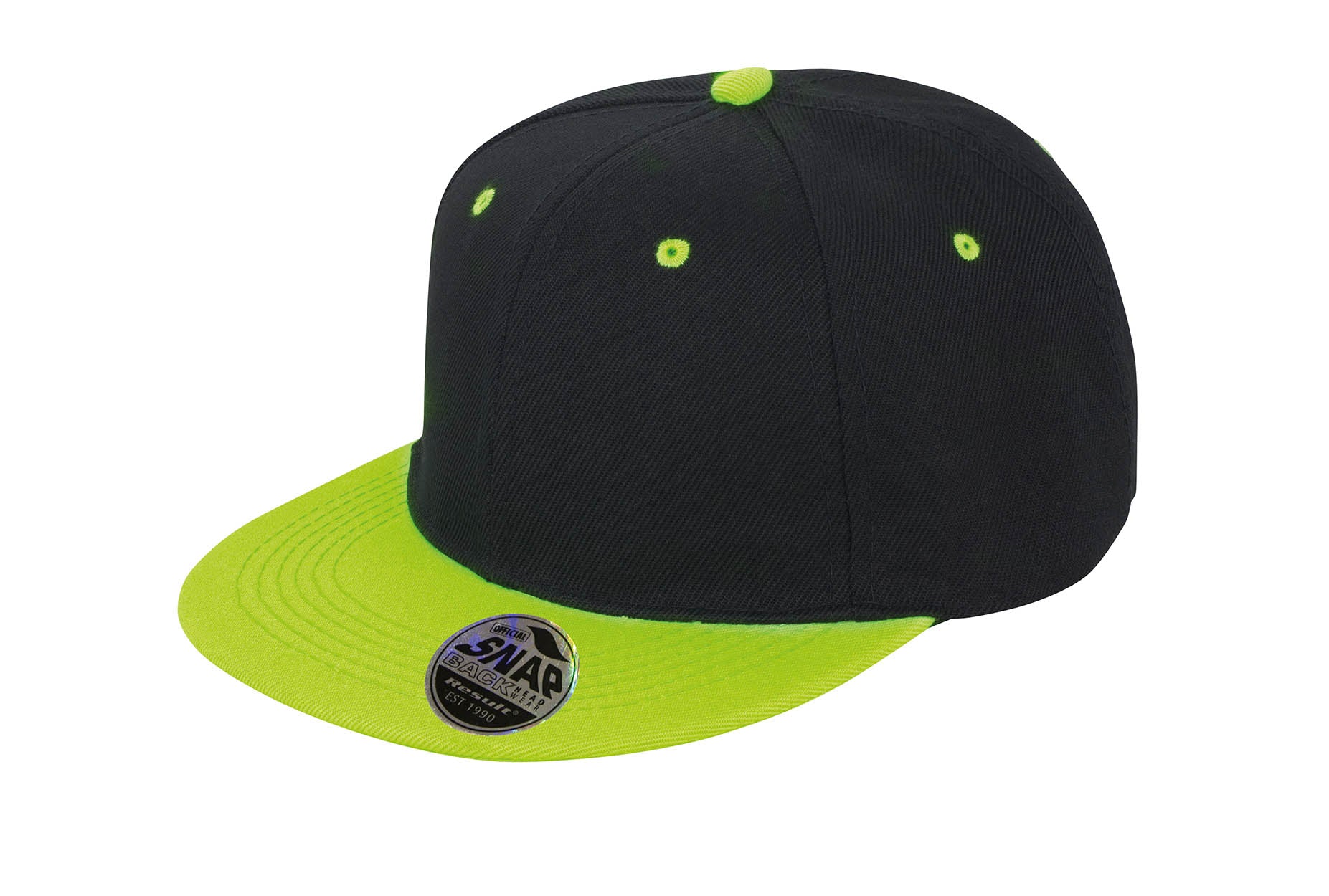Result RC82X Core Bronx Original Flat Peak-Snapback Dual Colour Cap